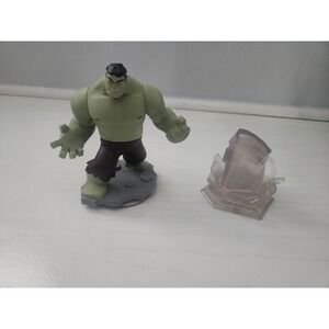 Disney Infinity 3.0 Marvel Battlegrounds: Hulk Fist‎ Crystal With Hulk Figure